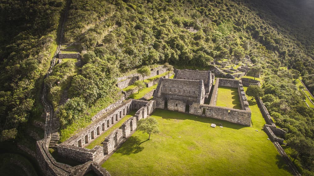 Choquequirao Inca Buildings