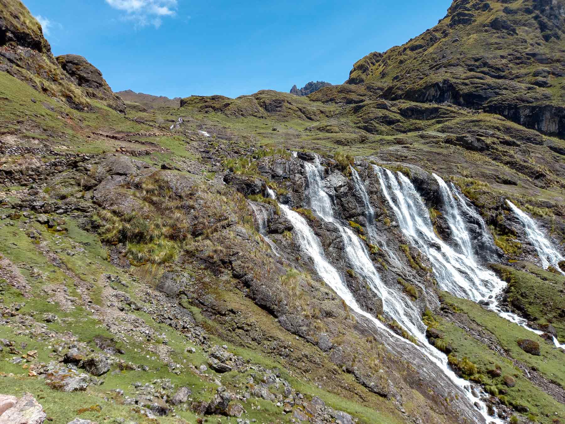 Seven Waterfall of Lares